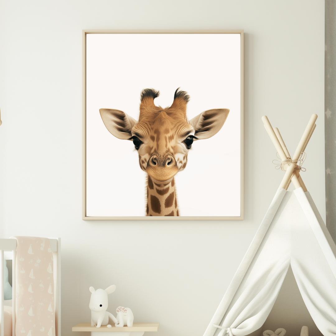 Baby Wildtiere Poster